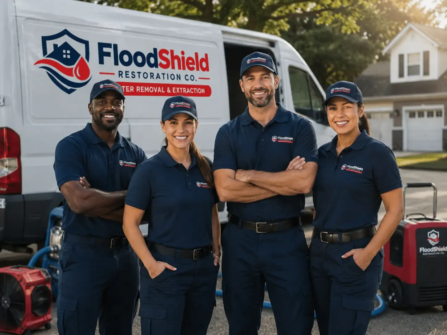 Flood Damage Restoration company in White Haven, PA